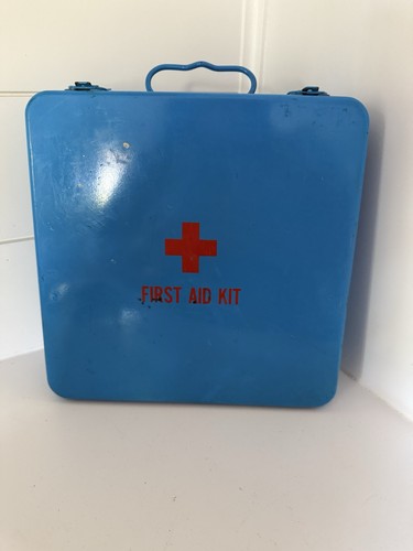 Vintage first aid kit wall - vintage,